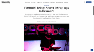 FOMODE Secret Dance Parties in Delaware Delaware Raves Delaware EDM